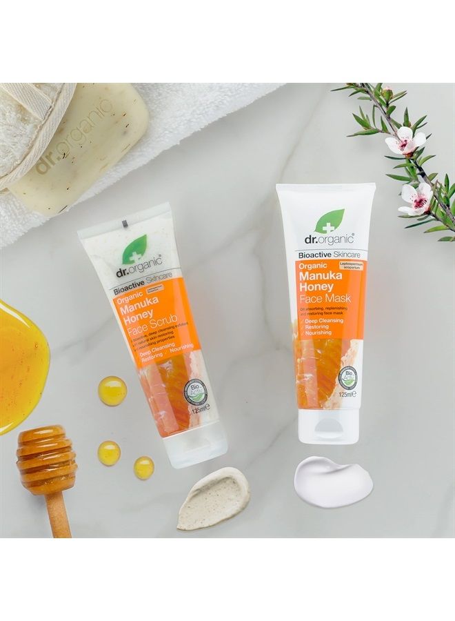 dr.organic Organic Doctor Manuka Honey Face Scrub, 4.2 Fluid Ounce - Image 3