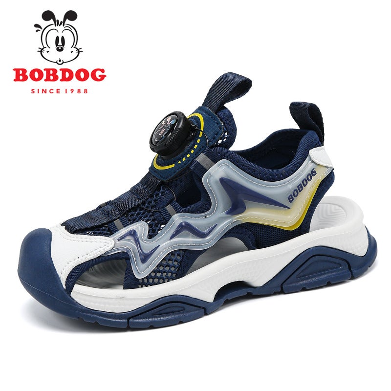 Non-Slip Soft-Soled Children'S Boys' 2025 Sandals, New Closed-Toe Babudou Summer Beach Shoes For Little Boys - Image 3
