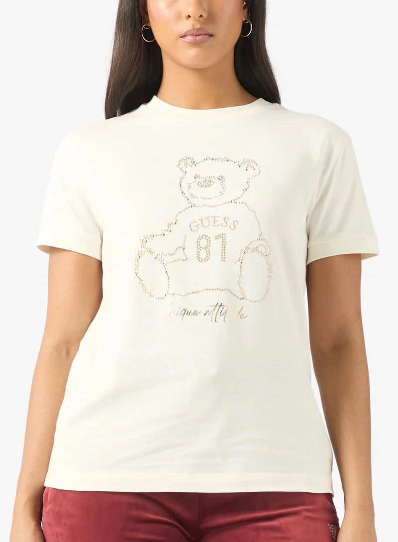 GUESS Unique Attitude Short Sleeve T-Shirt