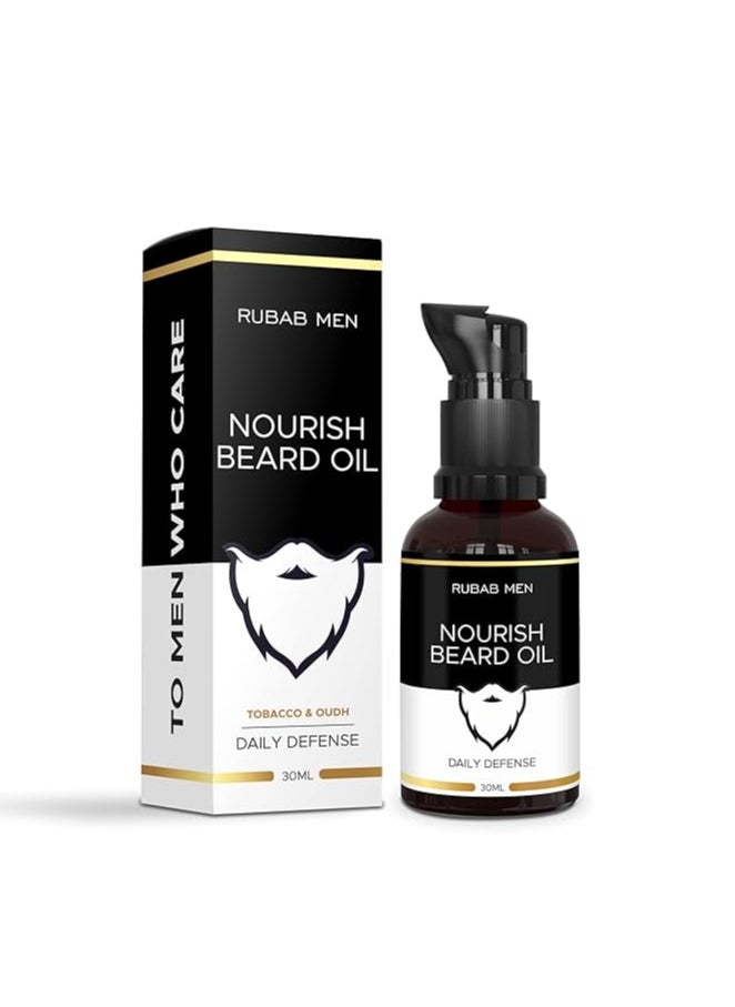 RUBAB MEN - Advance Beard Oil for Uneven, Patchy & Fast Beard Growth - Image 1