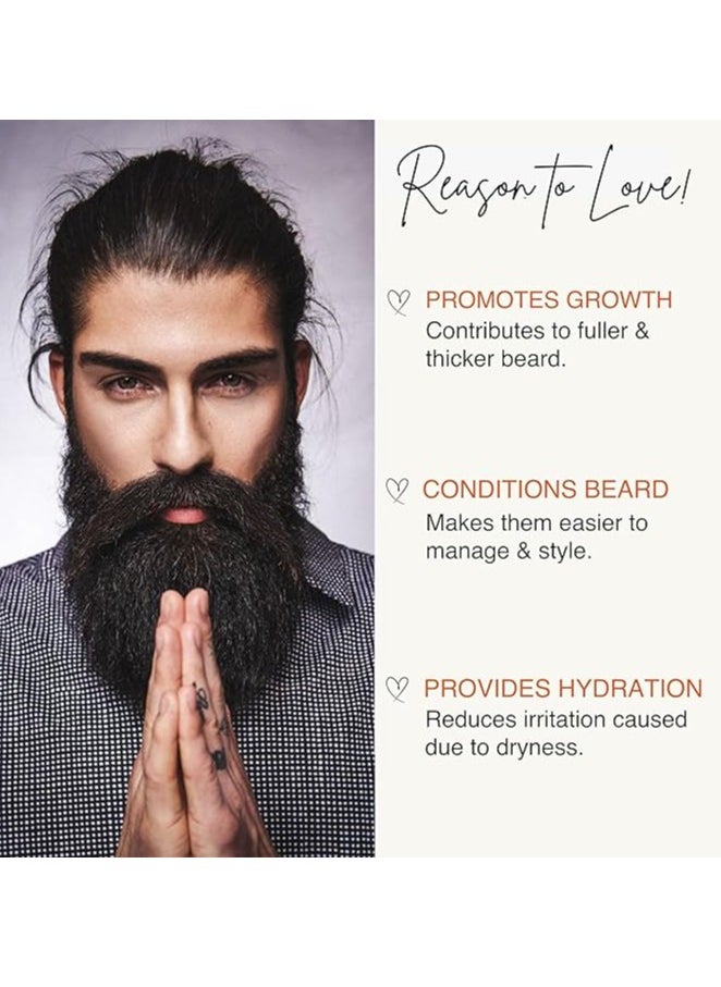 RUBAB MEN - Advance Beard Oil for Uneven, Patchy & Fast Beard Growth - Image 1