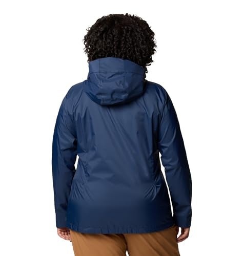 Columbia Womens Switchback IV Rain Jacket, Collegiate Navy, Large - Image 2