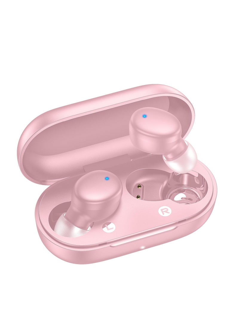 Wireless Earbuds Bluetooth 5.3 in Ear Buds Light-Weight Headphones,Deep Bass Sound,Built-in Mics Headset,Clear Calls Earphones for Sports Workout-D  - Image 1