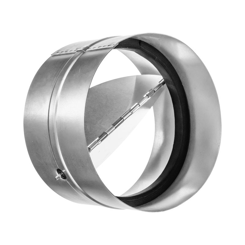 ECOPRO VENT - 4" Inch Backdraft Damper for Straight or Flex Duct. Bathroom Exhaust Fan. Kitchen Hood Exhaust Fan and Different Dryer Fan Backflow Preventer. Steel Damper with Aluminum Valve Flaps (4") - Image 5