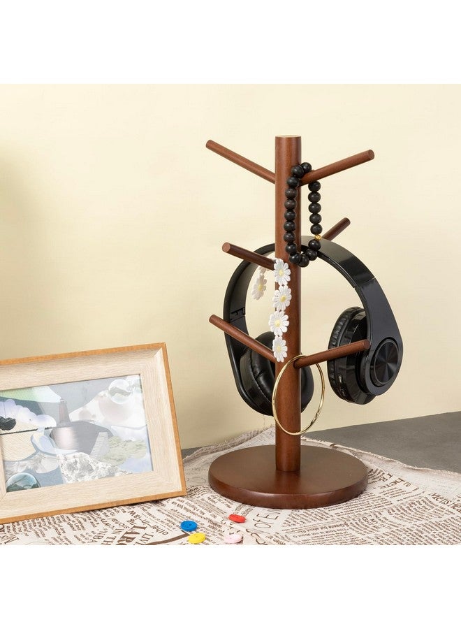 MYLIFEUNIT MyLifeUNIT Mug Holder Tree, Coffee Cup Holder with 6 Hooks (Brown) - Image 5