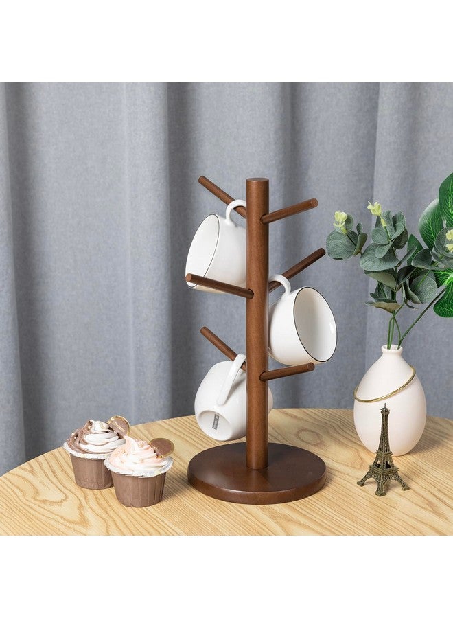 MYLIFEUNIT MyLifeUNIT Mug Holder Tree, Coffee Cup Holder with 6 Hooks (Brown) - Image 4