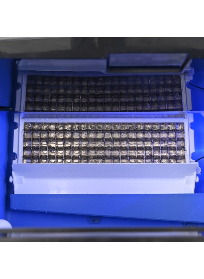 Cool Baby Commercial Ice Maker Machine, 80KGS/24H Stainless Steel under Counter Ice Machine with 45KGS Ice Storage Capacity, for/Restaurant/Bar/Coffee Shop. - Image 5