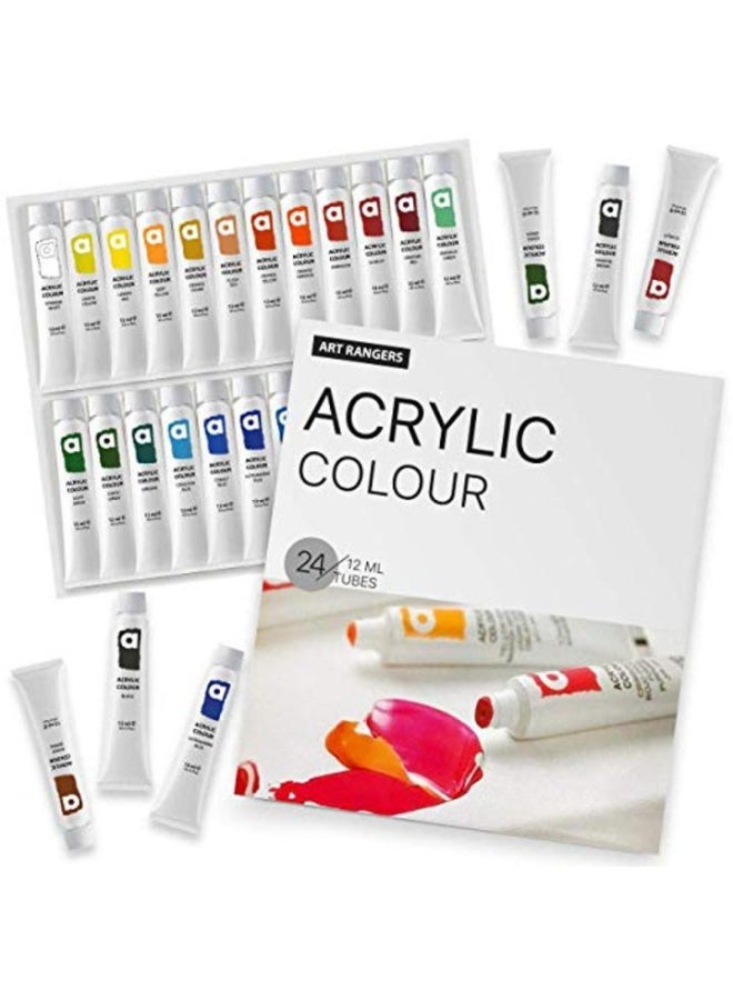 ART RANGERS 24 Tubes of Acrylic Color 12ml - Image 1