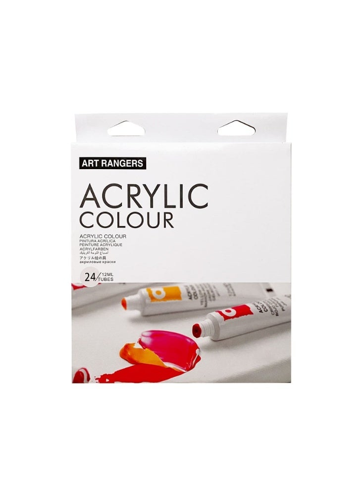 ART RANGERS 24 Tubes of Acrylic Color 12ml - Image 5