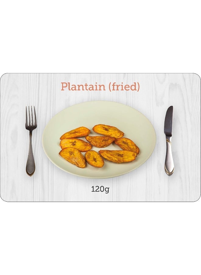 null - Carbs & Cals Flashcards WORLD FOODS: 64 double-sided flashcards with African, Arabic, C - Image 1