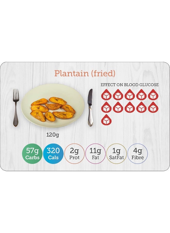 null - Carbs & Cals Flashcards WORLD FOODS: 64 double-sided flashcards with African, Arabic, C - Image 1