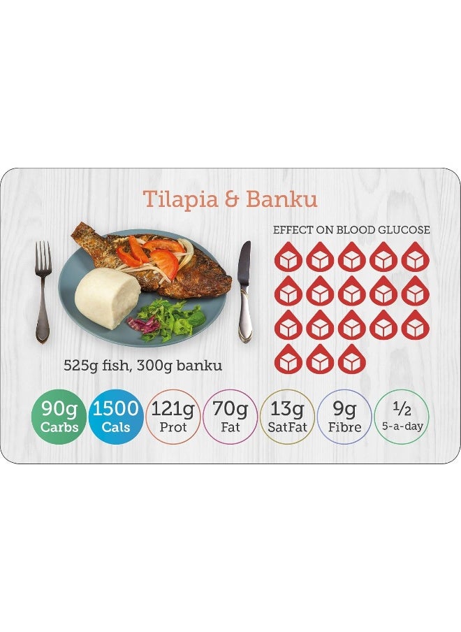 null - Carbs & Cals Flashcards WORLD FOODS: 64 double-sided flashcards with African, Arabic, C - Image 1