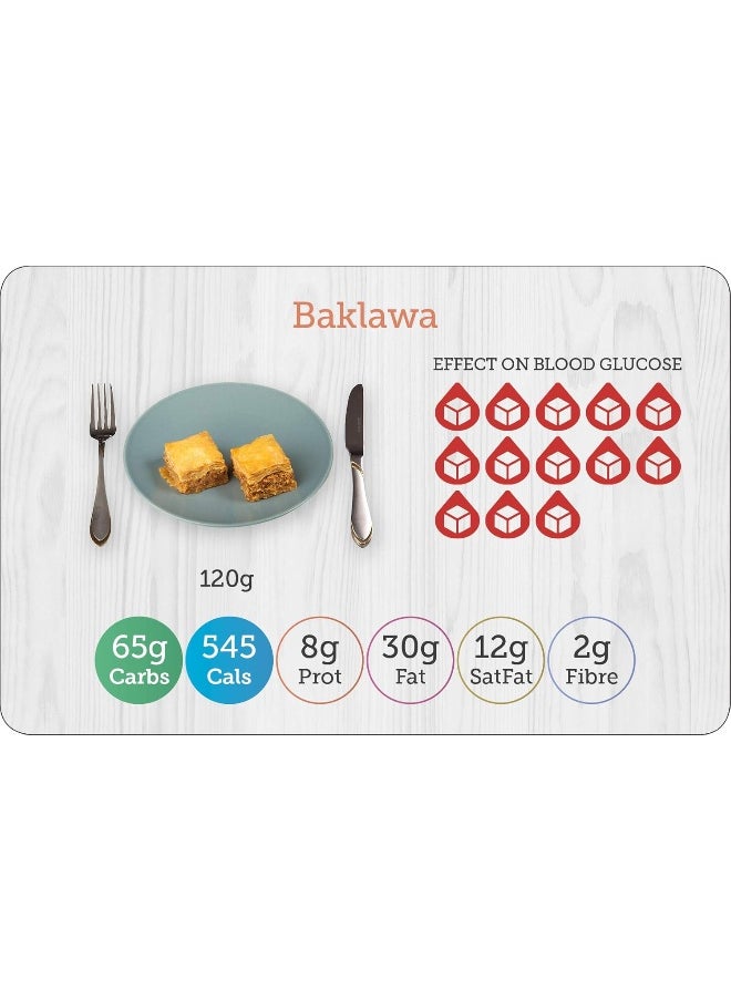 null - Carbs & Cals Flashcards WORLD FOODS: 64 double-sided flashcards with African, Arabic, C - Image 1