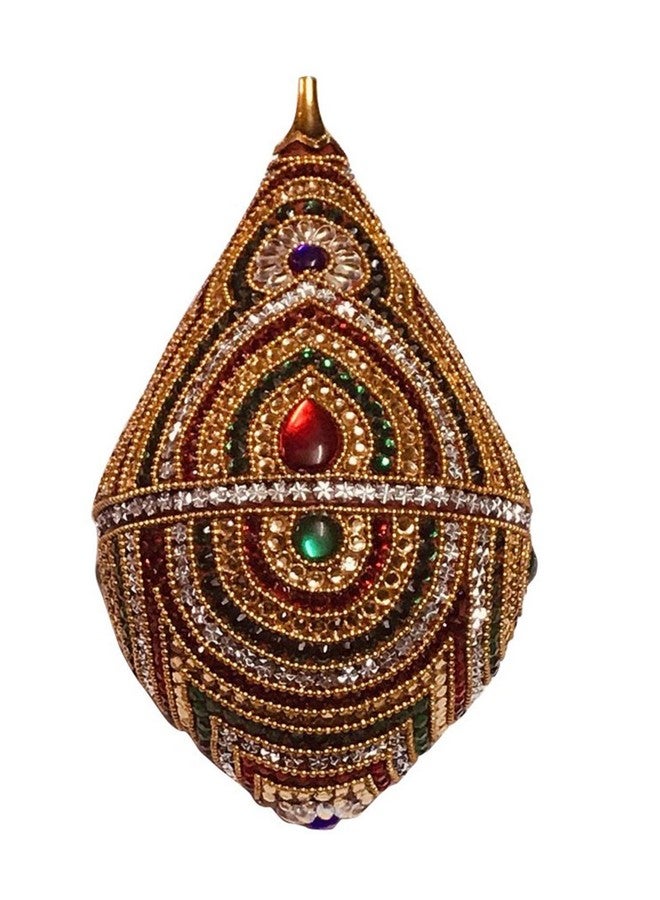 Kriwin Decorated Coconut Shagun Nariyal Packing Plastic Multi L- 18 cms W- 11 cms - Image 1