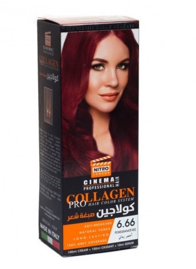 Nitro Cinema Collagen 100 ml Hair Dye 6.66 Pomegranate Red - pzsku/Z0E8C43948F7E0A8D95B9Z/45/_/1708972058/695a5169-c919-439c-a1f3-729a67745f33