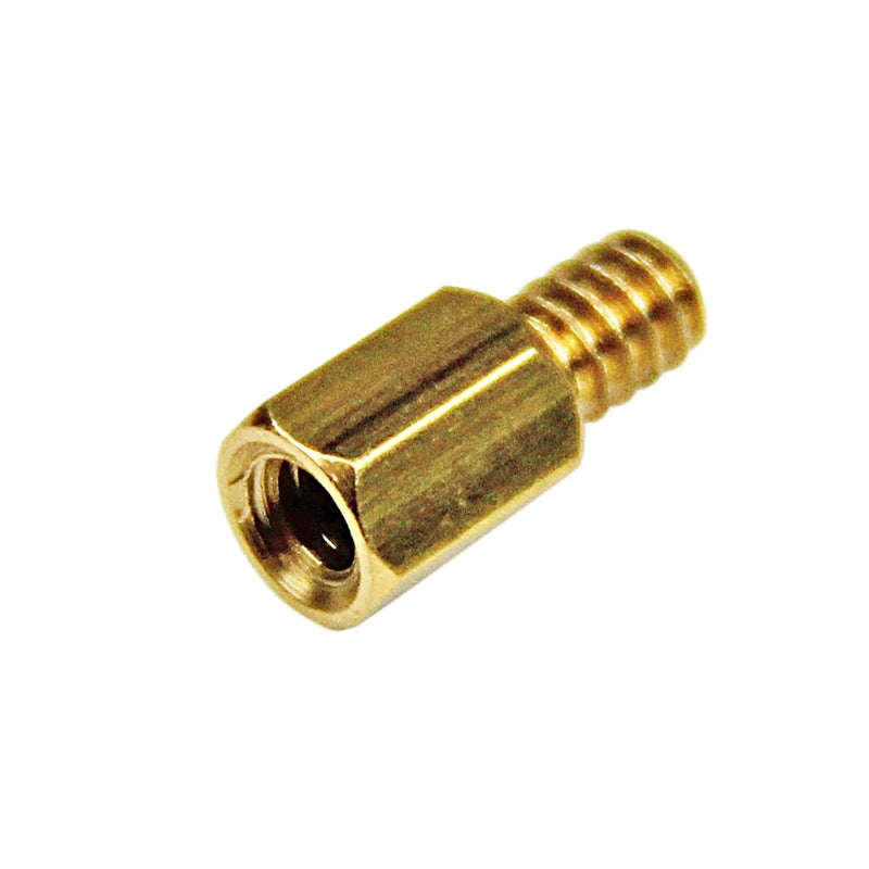 Star Tech .com 6-32 Brass Motherboard Standoffs for ATX Computer Case - 15 Pack, TAA (STANDOFF632) - Image 1