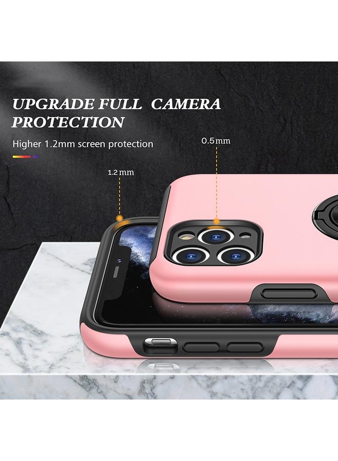 زبون جراب لهاتف iPhone 11 Pro Max مزود بحلقة مغناطيسية وحامل مضاد للصدمات - Image 5