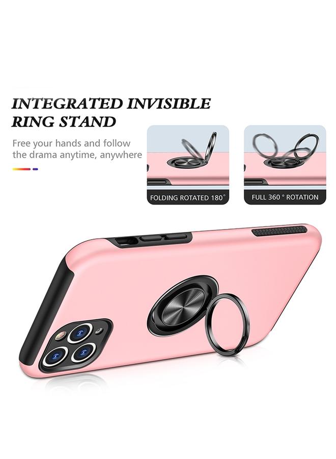 زبون جراب لهاتف iPhone 11 Pro Max مزود بحلقة مغناطيسية وحامل مضاد للصدمات - Image 2