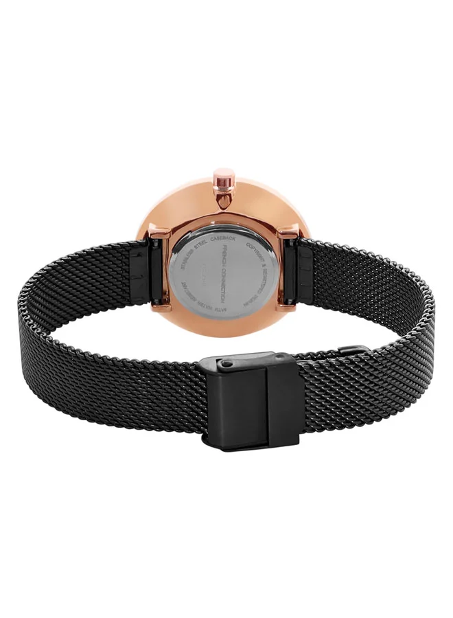 French Connection French Connection Women's Analog Watch Black Strap-FCL23-B