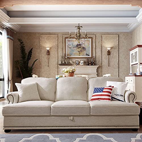 Maricome 2 Inch Bun Feet for Furniture Unfinished Solid Hardwood Round Ottoman/Couch/Sofa Legs Set of 4 M8 Bolt Predrilled - Image 4