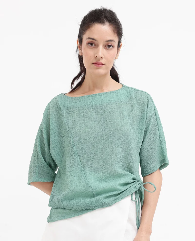 ريريزم Women's Boat Neck Top