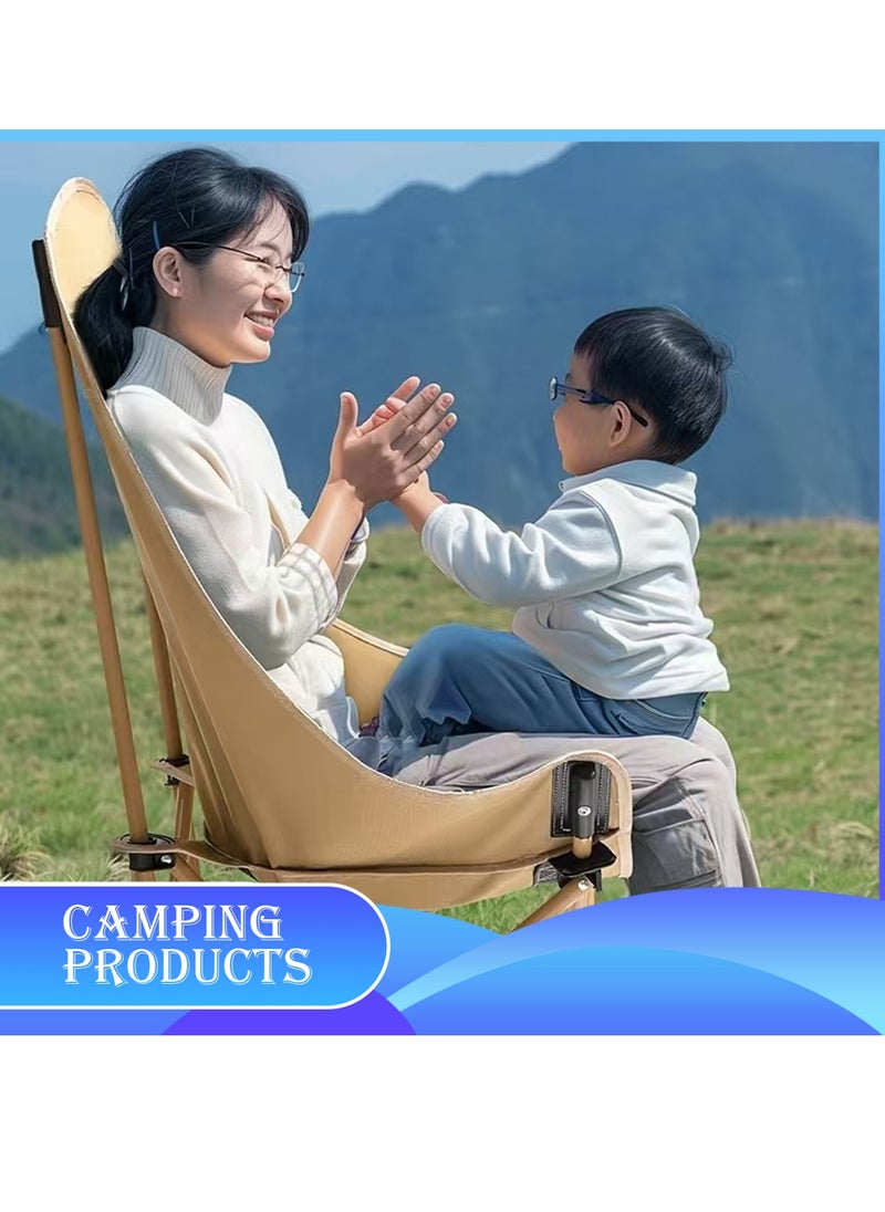 Manful Portable Folding Camping Chair green  - Image 3