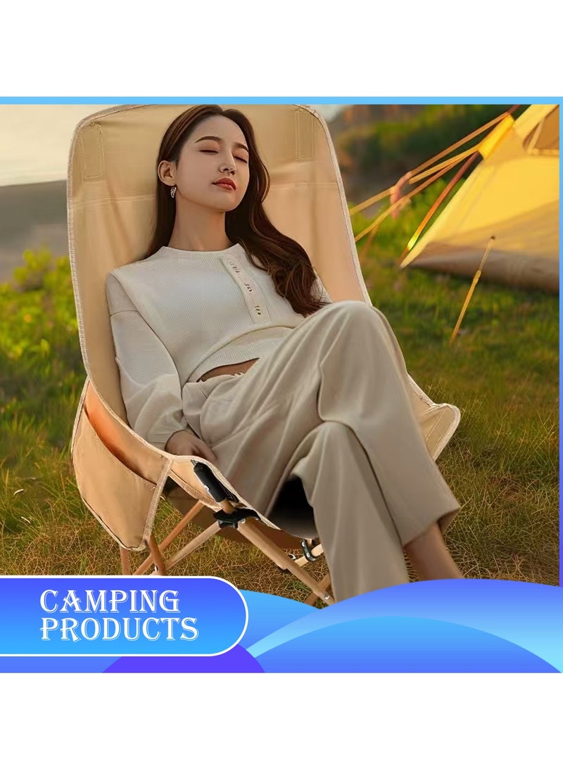 Manful Portable Folding Camping Chair green  - Image 4
