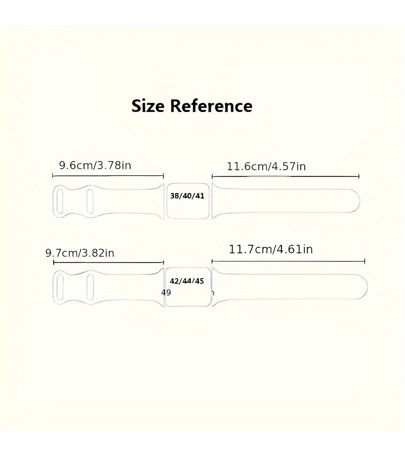 Light Purple Silicone Two Color Breathable Sports Watch Strap 38mm 40mm 41mm - Image 2