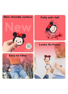 Generic AirPods 1/2 and Case Soft Silicone Shockproof Cover for Apple Airpods 1/2, New 3D Cute Creative Case Skin with Keychain Design (Mickey)  - Image 2