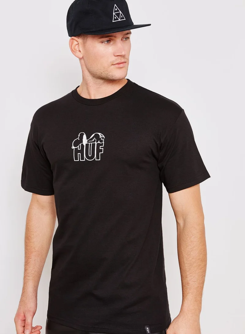 HUF Peanuts Snoopy Resting T-Shirt