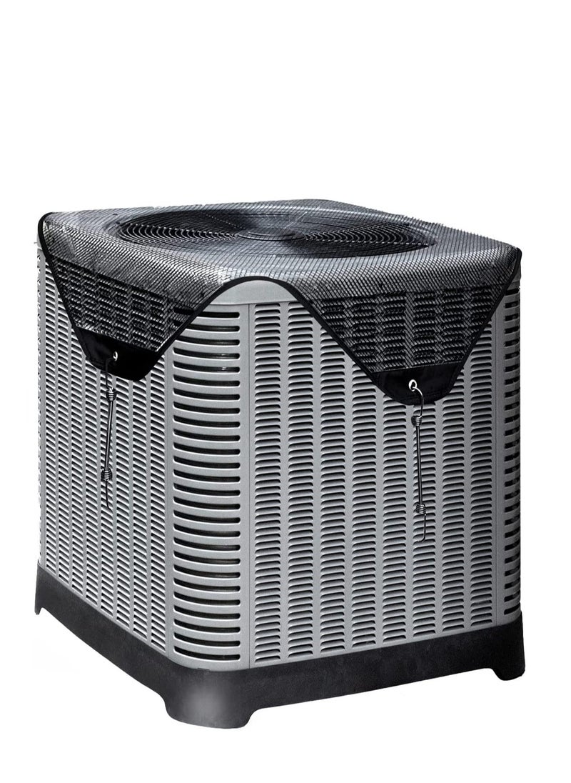 Generic Air Conditioner Mesh Cover  for Outside AC Units, 32 x 32 Inches Top Mesh Dust Cover, Anti-Leaf & Dustproof Design for Outdoor Protection Keep Clean,Snug Fit,Good Air Flow  - Image 1