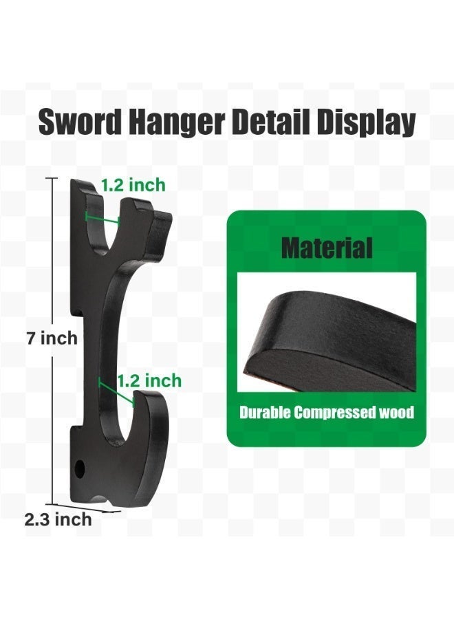 DOUGEI Holder Wall Mount 2-Tier Hook Holder Adjustable Display Hanger - Image 3