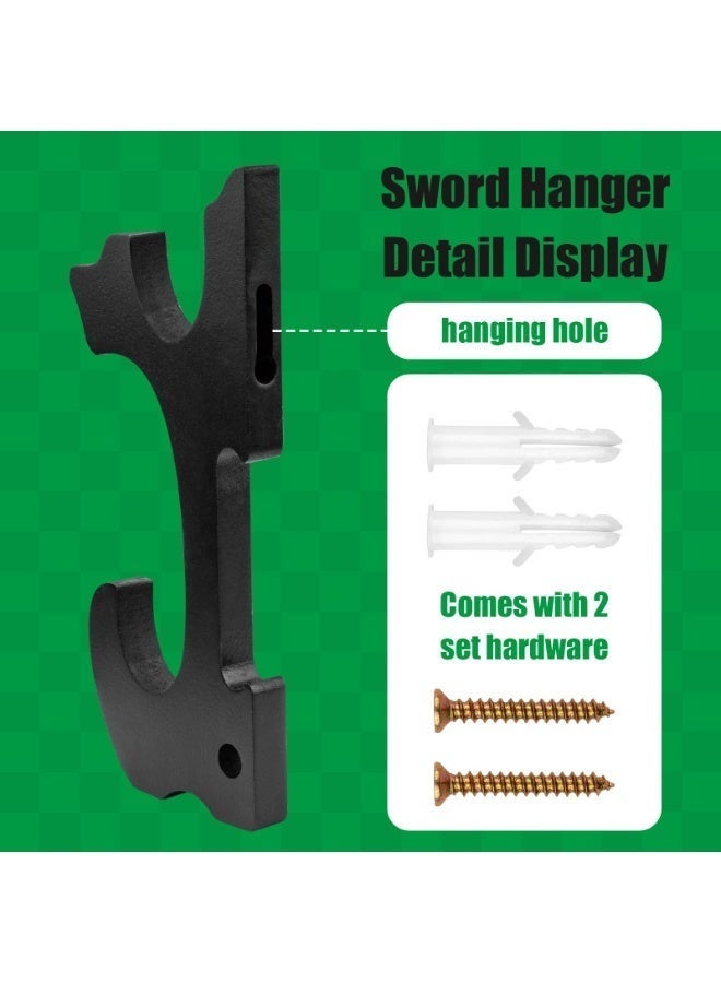 DOUGEI Holder Wall Mount 2-Tier Hook Holder Adjustable Display Hanger - Image 4