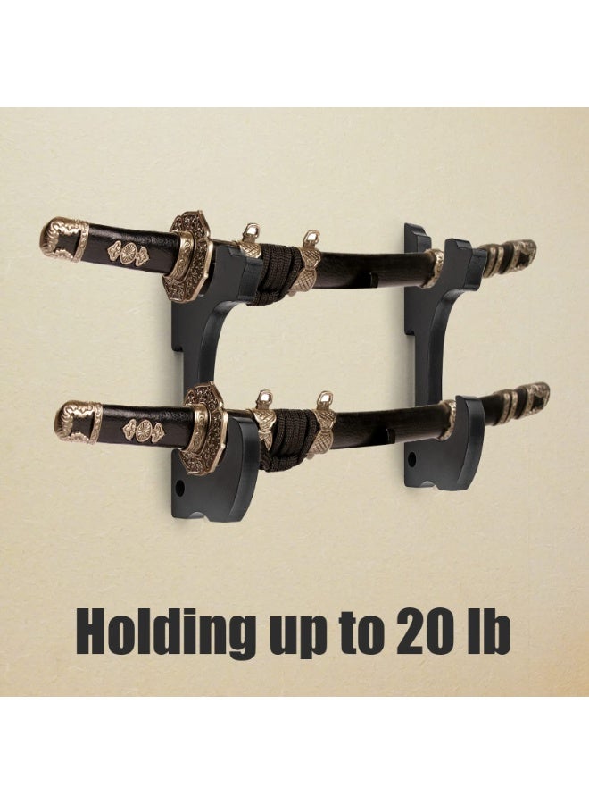 DOUGEI Holder Wall Mount 2-Tier Hook Holder Adjustable Display Hanger - Image 2
