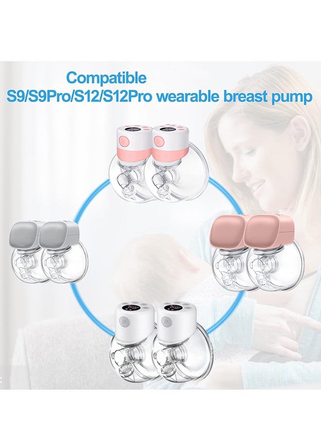 Gonice Pack Of 4 Duckbill Valves And 2 Pack Of 2 Silicone Diaphragm Compatible with Wearable Breast Pump  - Image 2