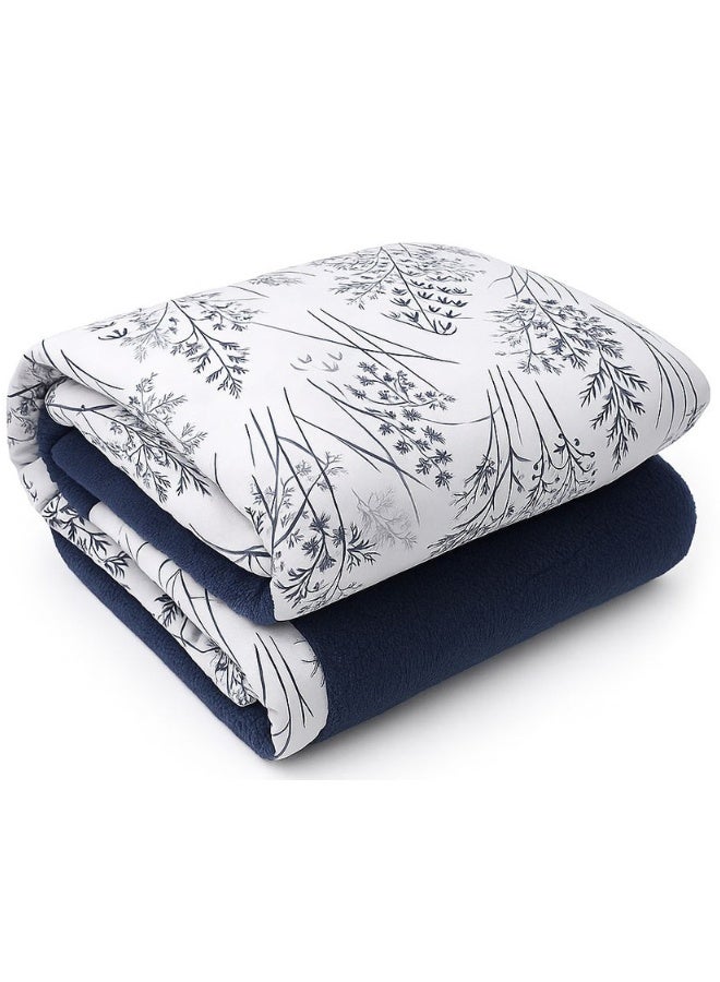 سنوز لحاف شتوي فرو دبل فيس، تصميم بريز بلو، 220*235سم - Image 2