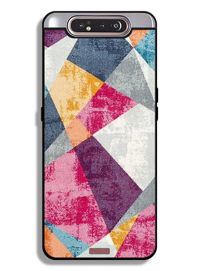 Tolwak Samsung Galaxy A80 Protective Case Cover Paint Pattern - Image 1