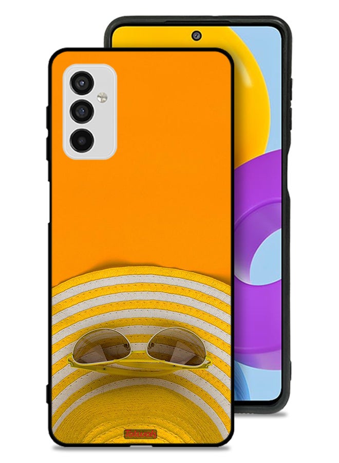 Tolwak Samsung Galaxy M52 5G Protective Case Cover Glasses Hat - Image 1