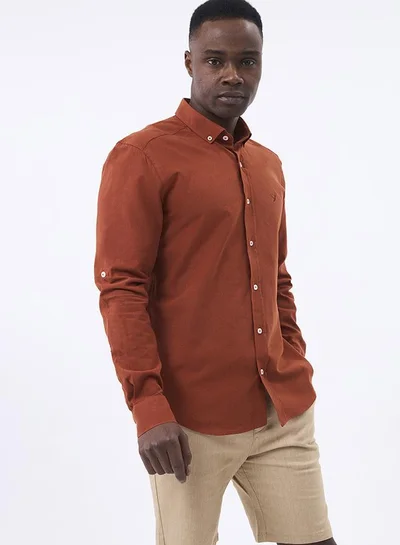 FELIX HARDY Linen Blended Shirt for Men