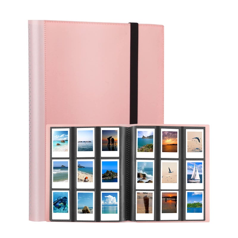 432 Pockets Photo Album for Fujifilm Instax Mini Camera Polaroid Camera for Fujifilm Instax Mini 12 11 9 40 99 90 8 7 Evo LiPlay Instant Camera Polaroid Snap PIC300 Z2300 Instant Camera Pink
