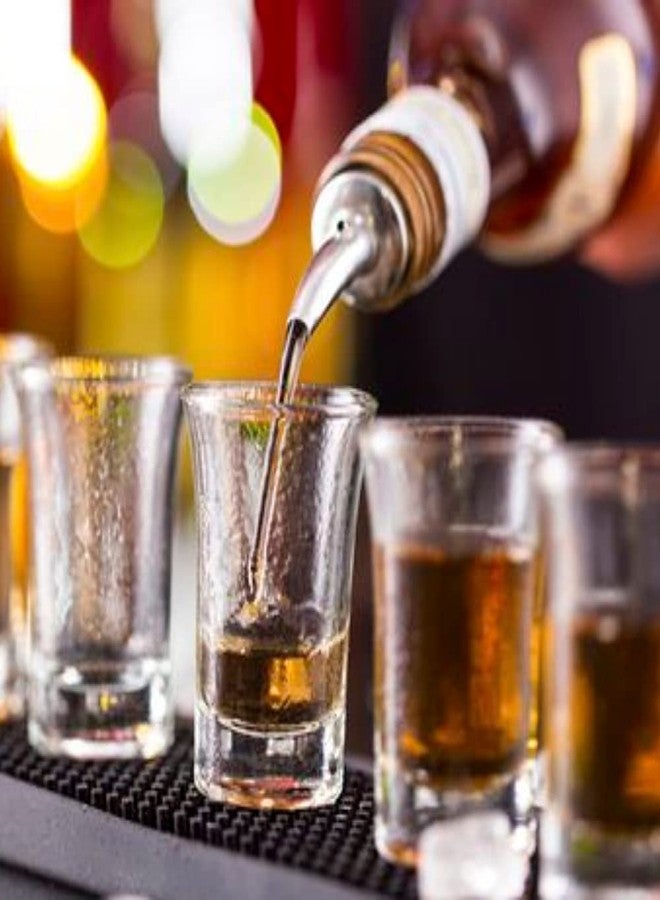 KOSH- Perfect Shot Glass for Party Bar, Vodka & Tequila Cocktail 30 ML,Clear Glasses Bars Restaurants,Kitchen,Home (Set of 6) - Image 4