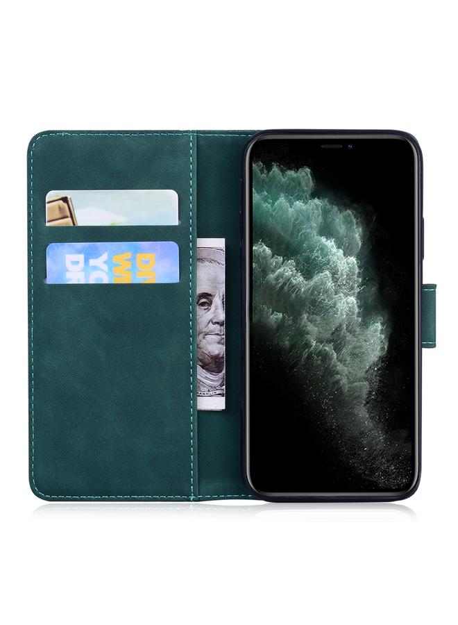 اس-توب جراب هاتف iPhone 11 Pro مصنوع من الجلد بلون نقي وملمس ناعم - Image 4