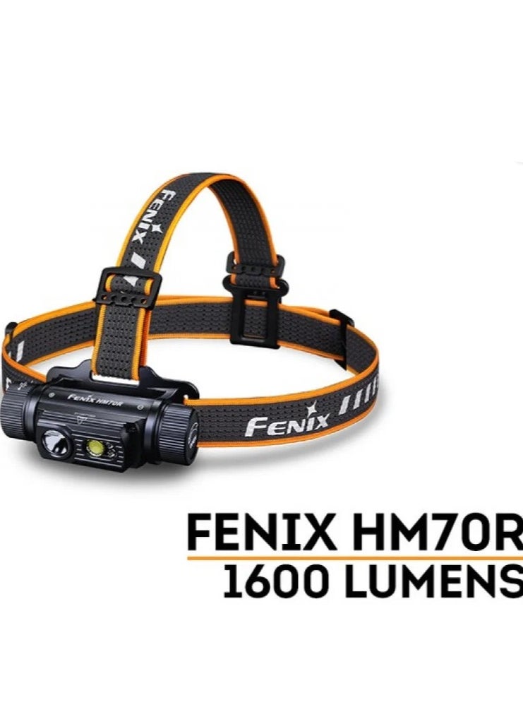 fenix HM70R Headlamp 1600 Lumens 190 Meters Light with Type-C Port for Fast Charging  - Image 1