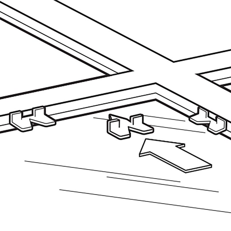 OOK Glazing Push Points, Glazier Points, Steel, Zinc Finish (45 Piece), Metallic - Image 3