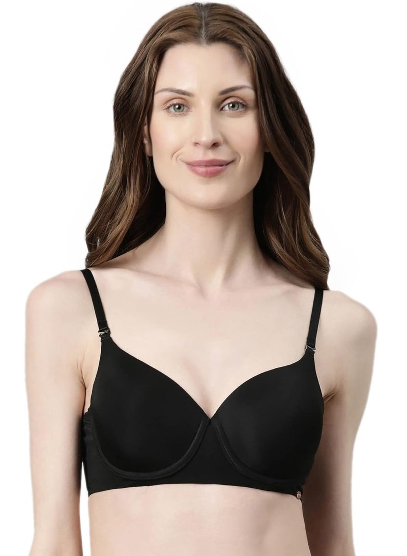 enamor Women Converted Crossback Style Molded Cup Underwire Bra - Image 1