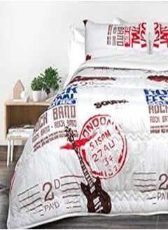 Family Bed Family Bed 172 Coverlet Set Cotton 2 pieces size 180 x 240 cm 