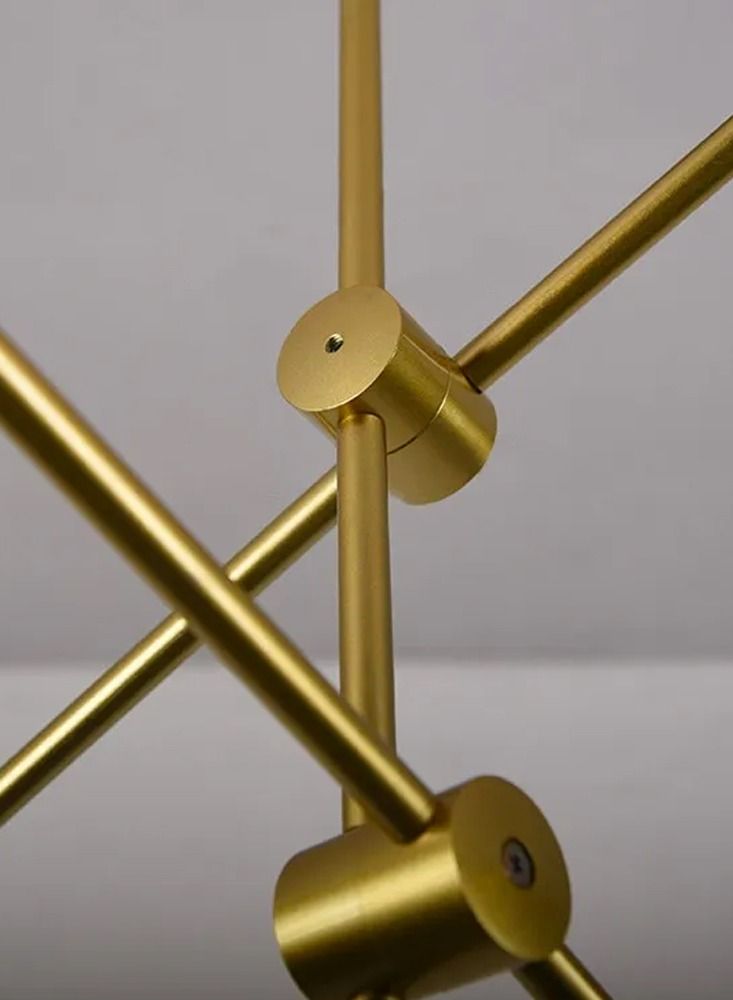 Cluc Sputnik Chandelier - 4 bulb - Gold - Image 3