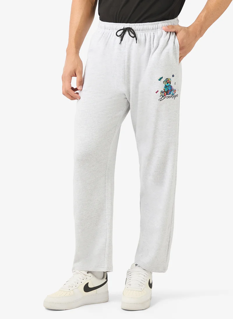 Seventy Five Basics Graphic Design Oversized Joggers