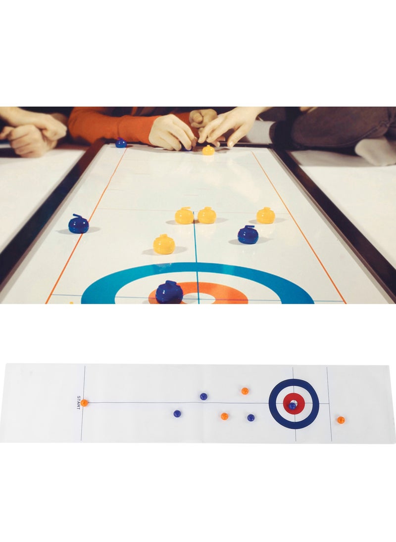Velaurs Foldable Desktop Curling Game for Adults and Children, Suitable for Family Gatherings and Travel  - Image 3
