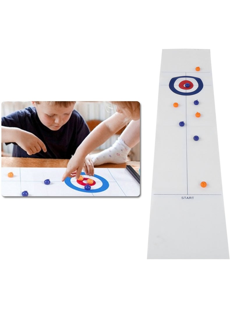 Velaurs Foldable Desktop Curling Game for Adults and Children, Suitable for Family Gatherings and Travel  - Image 5